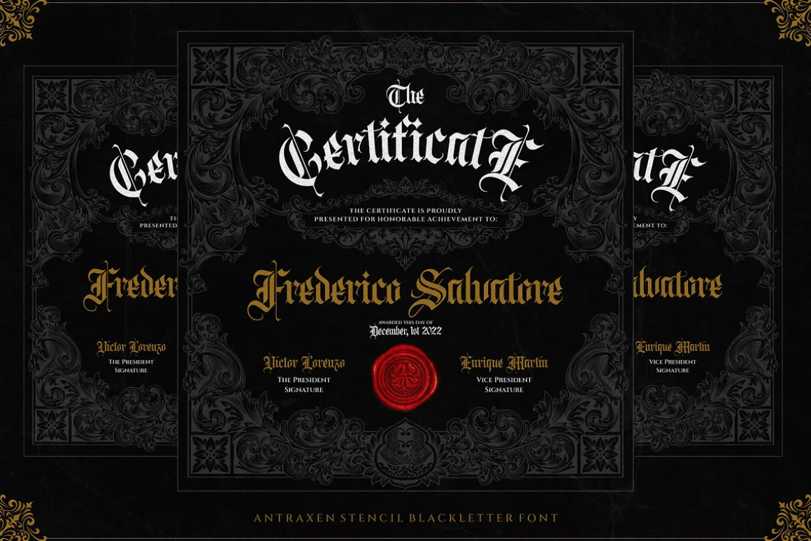 Antraxen for Tattoo & Liquor Brand