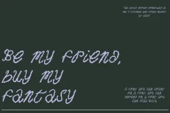 Any Information Display Font