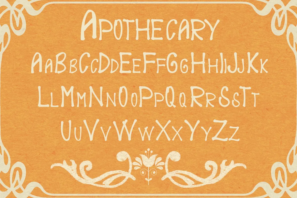 APOTHECARY POTION font