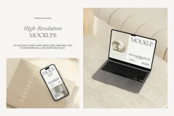 Apple Mockups | iPhone & MacBook Air