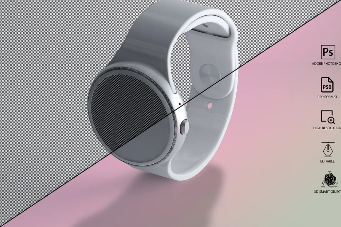 Apple Watch Series 7 vol 1 Mockup