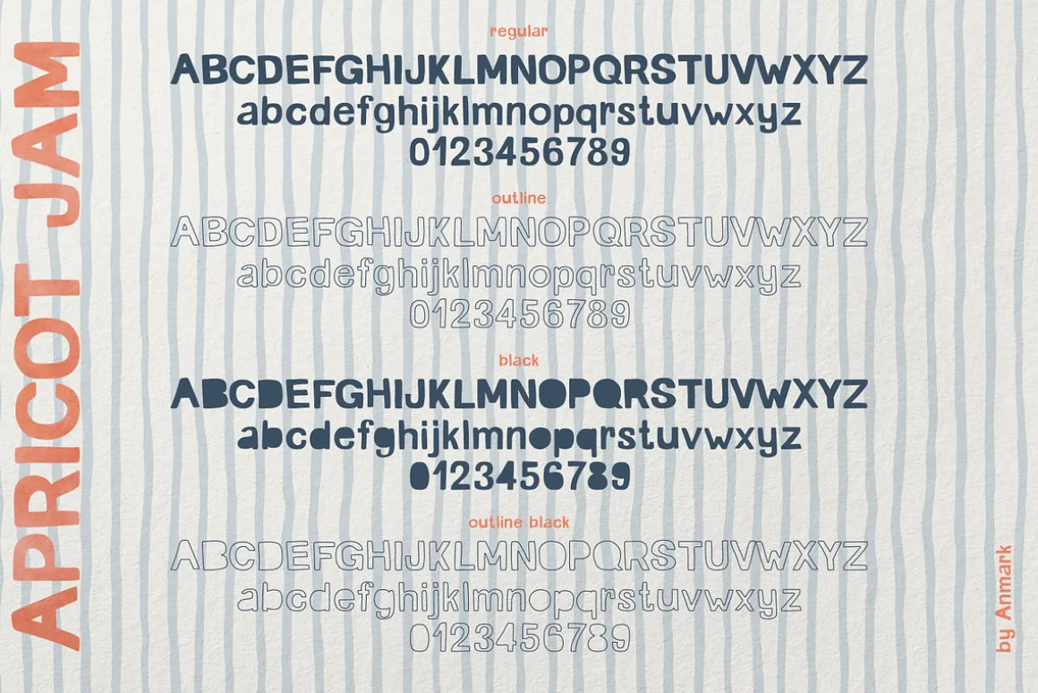 Apricot Jam | Handwritten Sans Serif