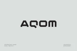 Aqom Sans Font