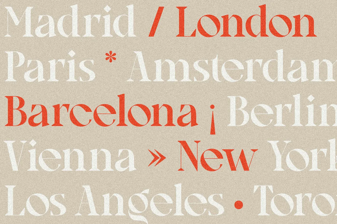 Archer Display - Ligature Serif Font