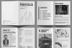 Architecture Portfolio Layout
