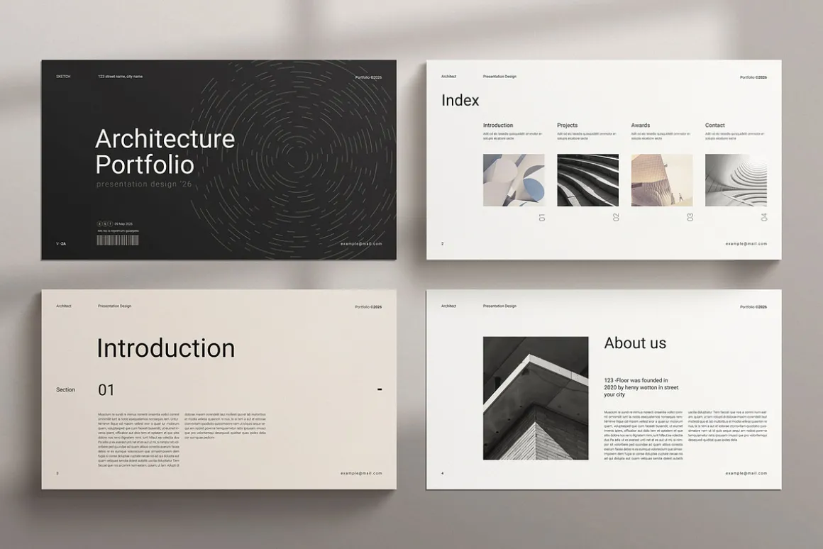 Architecture Portfolio Presentation