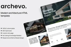 Archivo - Architecture HTML Template