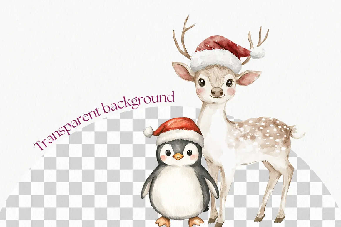Arctic Animal Clipart Fox, Deer