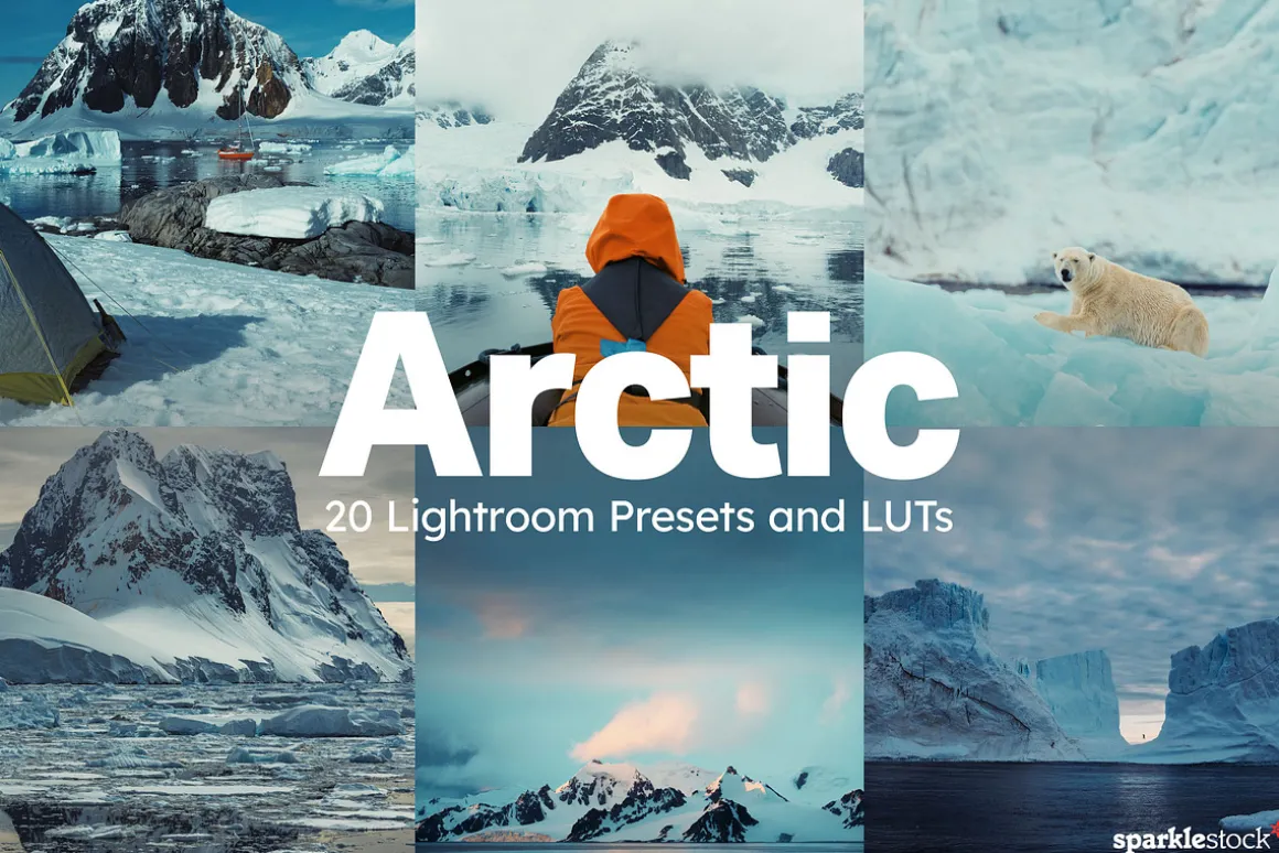 20 Arctic Lightroom Presets LUTs