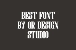 Arevoke - Bold Serif Font