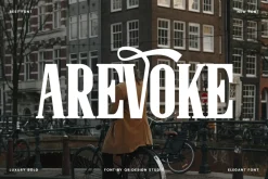 Arevoke - Bold Serif Font
