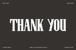 Arevoke - Bold Serif Font