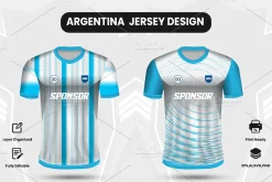 Argentina Football Jersey Design