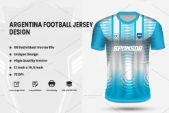 Argentina Football Jersey Design