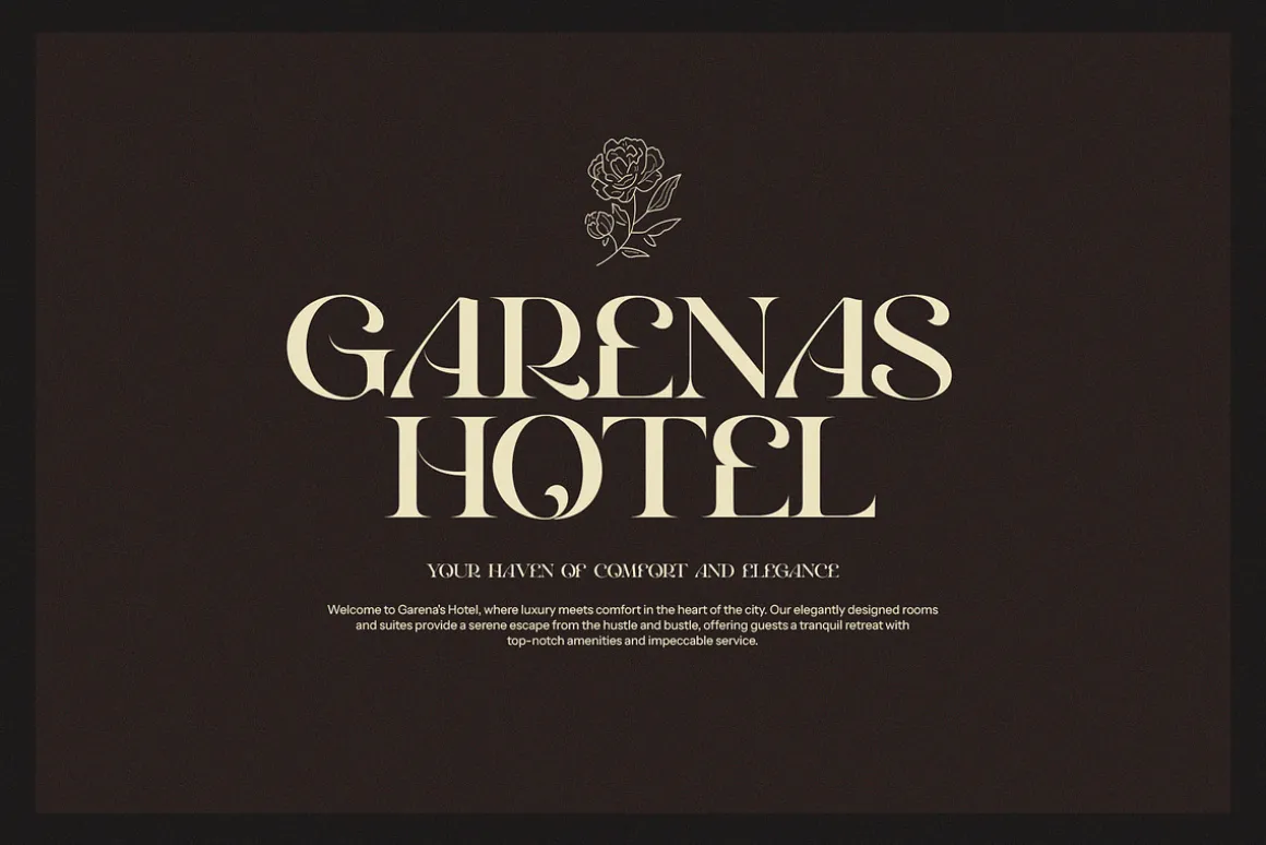 Arges Unique Serif Font