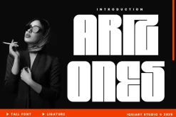 Arizones - Tall Font