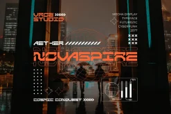 ARKCON - Futuristic Cyberpunk Font