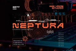 ARKCON - Futuristic Cyberpunk Font