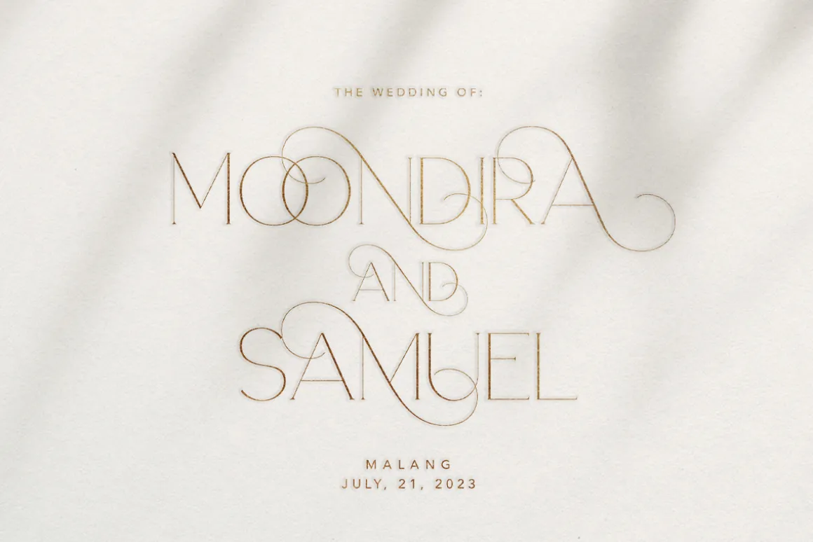Arnolia - All Caps Light Serif