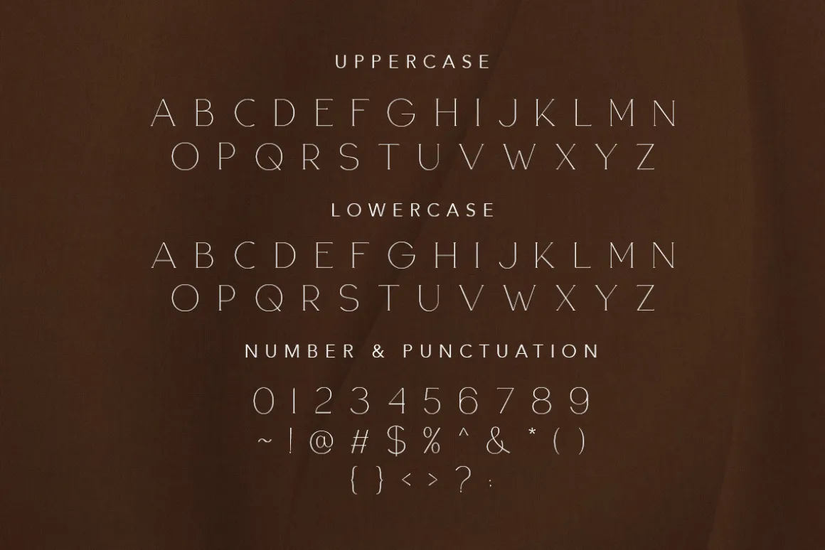 Arnolia - All Caps Light Serif