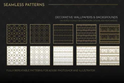 Art Deco Seamless Patterns Vol 1