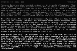 Artavion Mono - Monospace Typeface