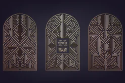 Art Deco Patterns, Frames