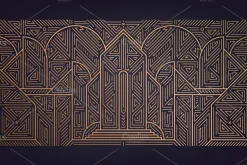 Art Deco Patterns, Frames