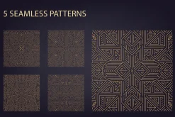 Art Deco Patterns, Frames