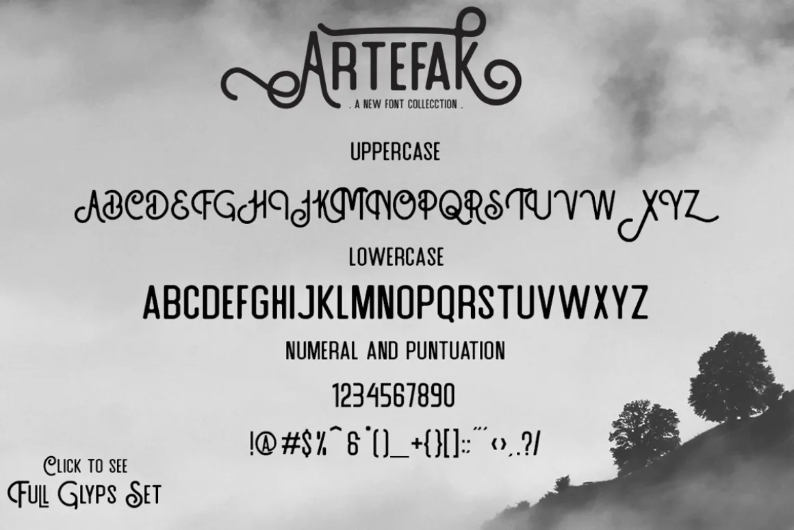 Artefak Typeface