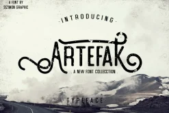 Artefak Typeface