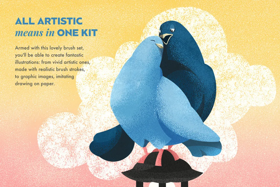 Artista Brushes for Illustrator