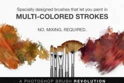 Artistic Autumn Paint Brush Studio