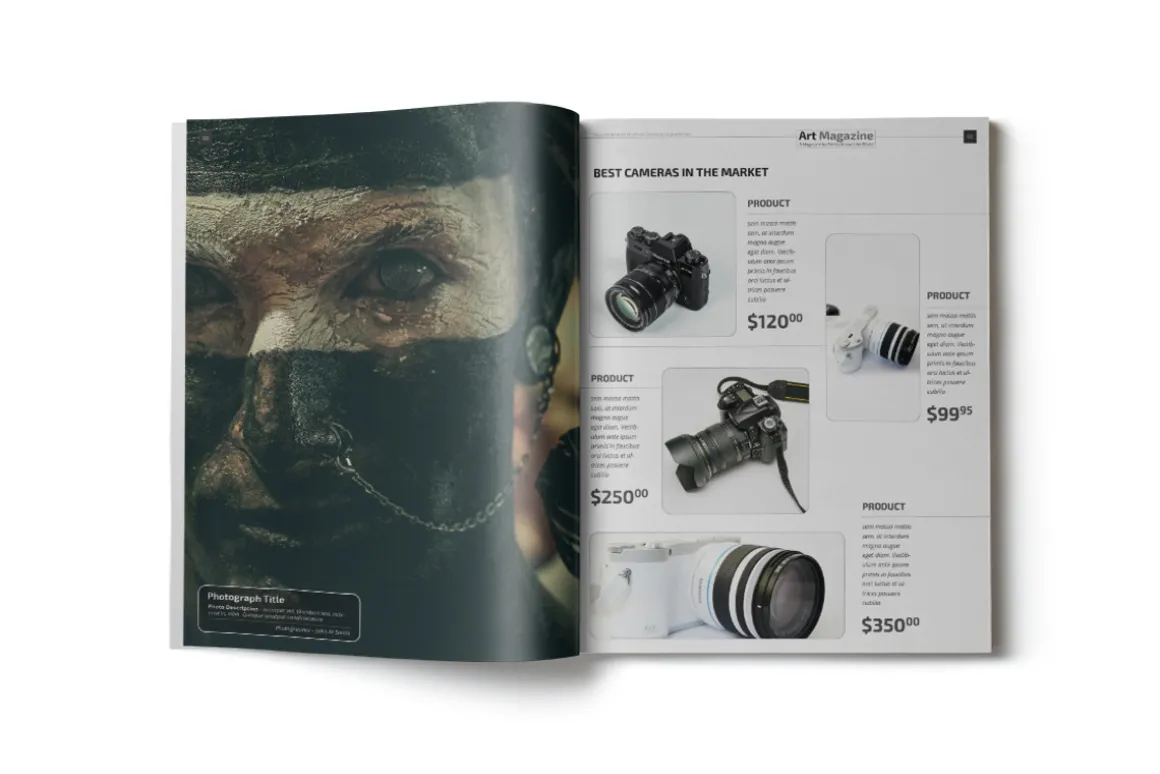 Art-ist Magazine Template Vol.1