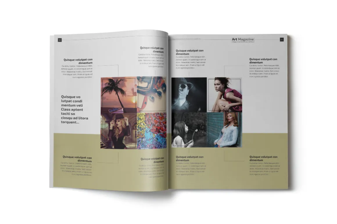 Art-ist Magazine Template Vol.1