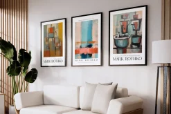 Art Poster Inspired by Mark Rothko