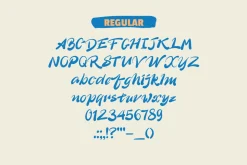 Arunika Brush Font