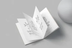 A5 Saddle Stitch Sketchbook Mockups
