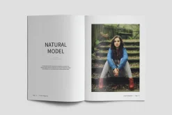 A5 Simple Magazine Template