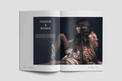 A5 Simple Magazine Template