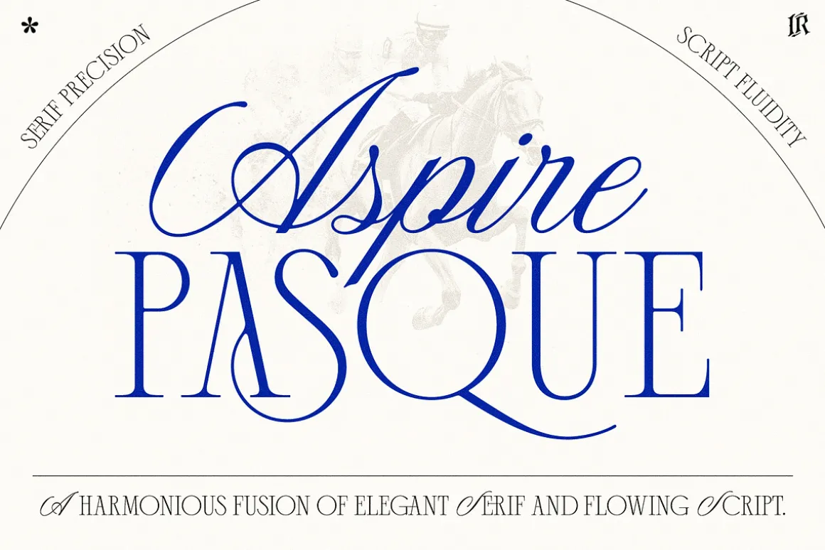 Aspire Pasque - Font Duo
