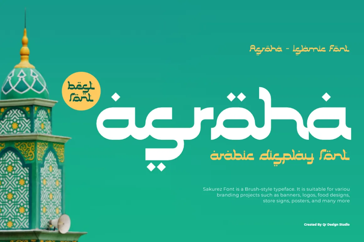 Asroha - Arabic & Islamic Font