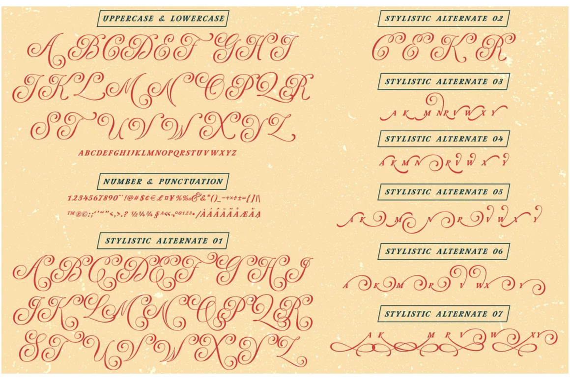 Astria – Fancy Typeface