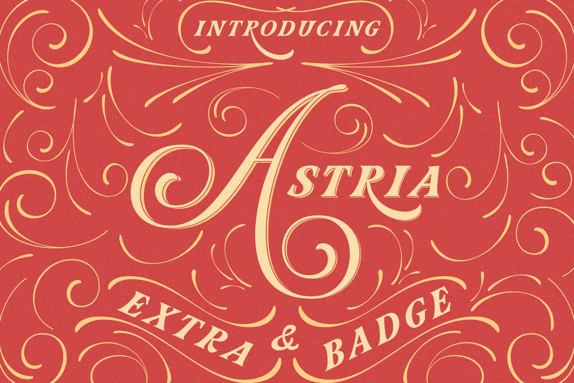 Astria – Fancy Typeface