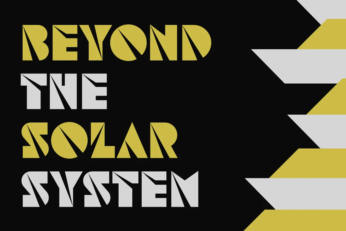 Astroz - Space Futuristic SciFi Font