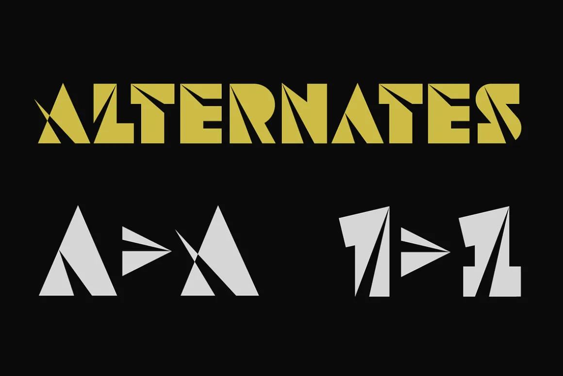 Astroz - Space Futuristic SciFi Font