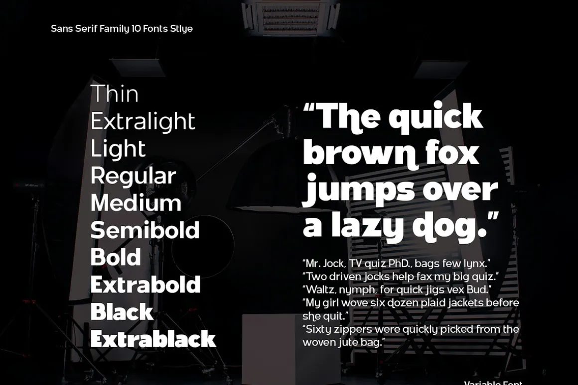 At. Allowe - Sans Serif Family