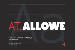 At. Allowe - Sans Serif Family