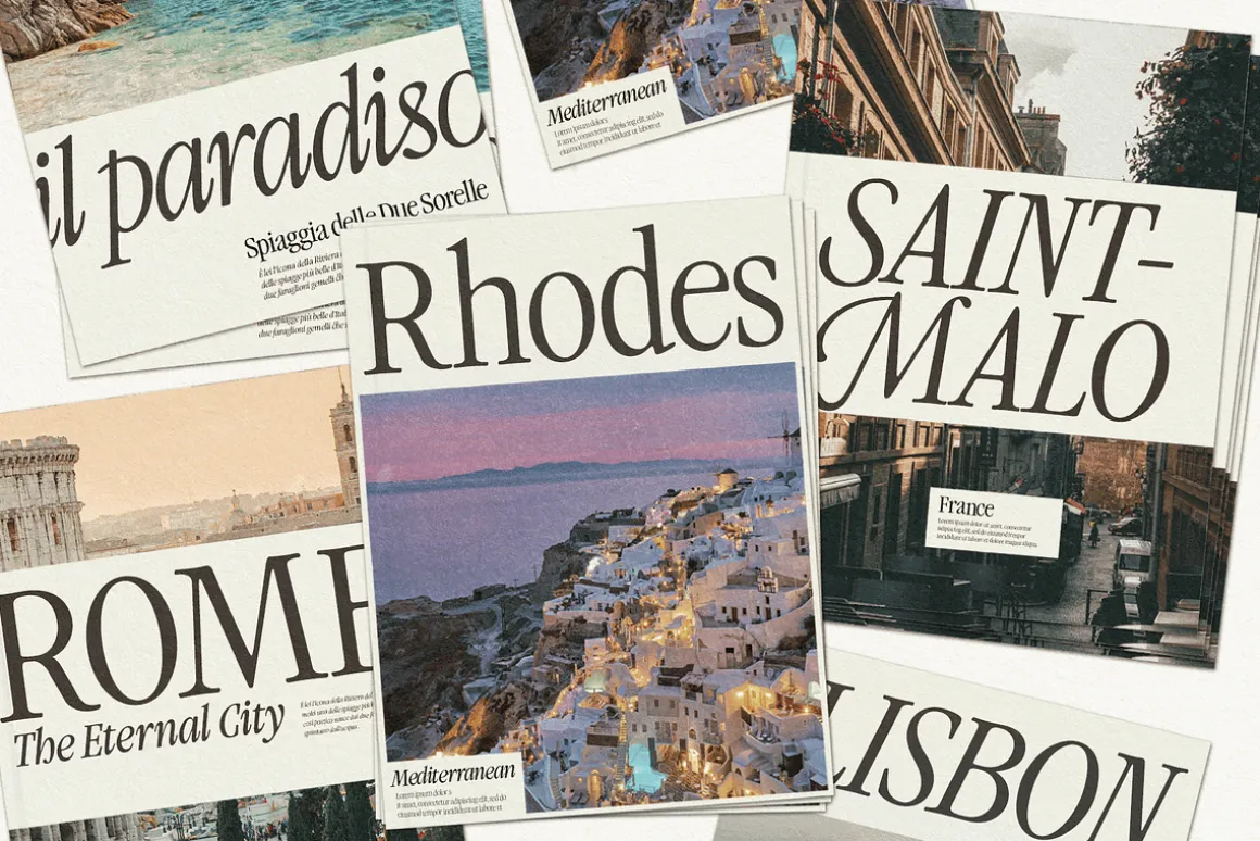 Atelier Fleur - Nostalgic Serif