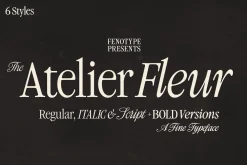 Atelier Fleur - Nostalgic Serif